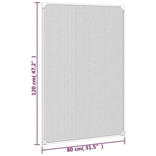 Magnetski prozorski zaslon protiv insekata antracit 80x120 cm - Antracit 80 x 120 cm Cijena