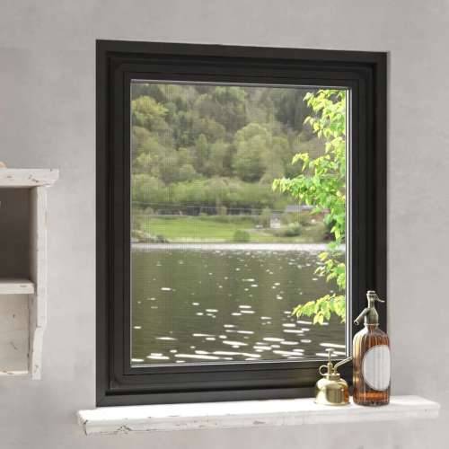 Magnetski prozorski zaslon protiv insekata antracit 100x120 cm - Antracit 100 x 120 cm Cijena