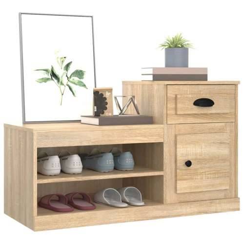 Ormarić za cipele boja hrasta 100x42x60 cm konstruirano drvo - sonoma hrast 1 Cijena