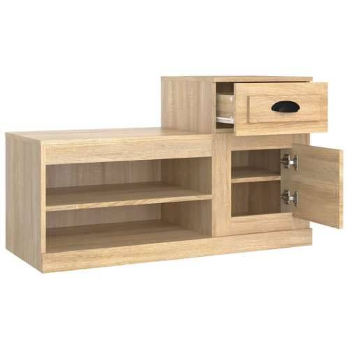 Ormarić za cipele boja hrasta 100x42x60 cm konstruirano drvo - sonoma hrast 1 Cijena