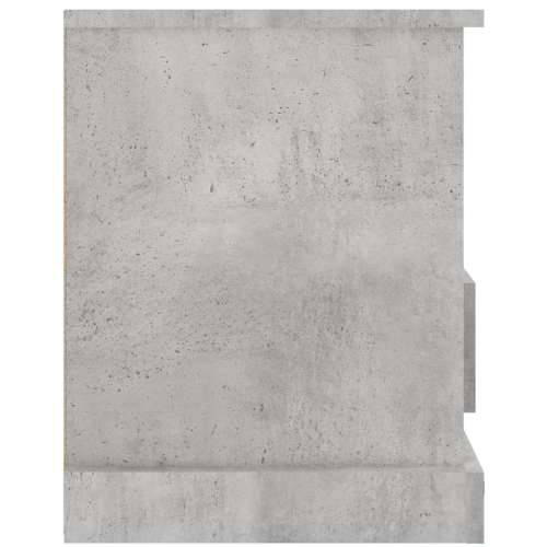 TV ormarić boja betona 93x35,5x45 cm od konstruiranog drva - Beton siva 1 Cijena