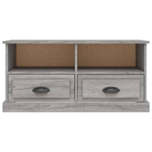 TV ormarić boja hrasta sonome 93x35,5x45 cm konstruirano drvo - Sivi hrast sonoma 1 Cijena
