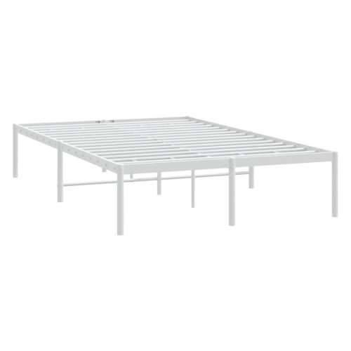 Metalni okvir za krevet bijeli 135x190 cm Cijena