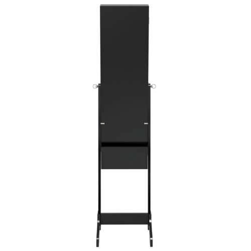 Samostojeće ogledalo s LED svjetlima crno 34 x 37 x 146 cm - Crna 1 Cijena