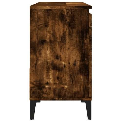 Kupaonski ormarić boja hrasta 65 x 33 x 60 cm konstruirano drvo - Dimljeni hrast 1 Cijena
