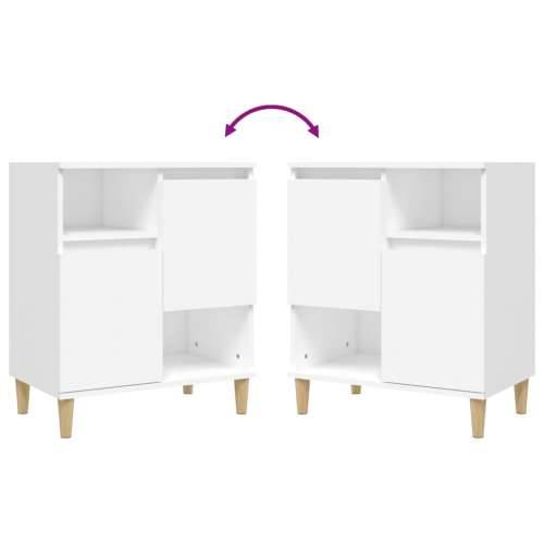 Komoda bijela 60 x 35 x 70 cm od konstruiranog drva - Bijela 1 Cijena