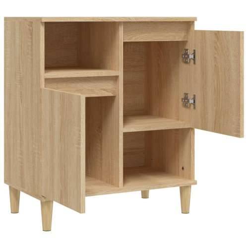 Komoda boja hrasta sonome 60 x 35 x 70 cm od konstruiranog drva - sonoma hrast 1 Cijena