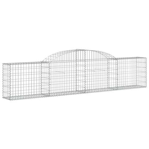 Lučne gabionske košare 11 kom 300x30x60/80 cm pocinčano željezo - 300 x 30 x 60/80 cm 11 Cijena