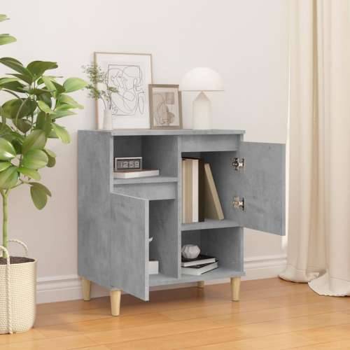 Komoda siva boja betona 60x35x70 cm od konstruiranog drva - Beton siva 1 Cijena