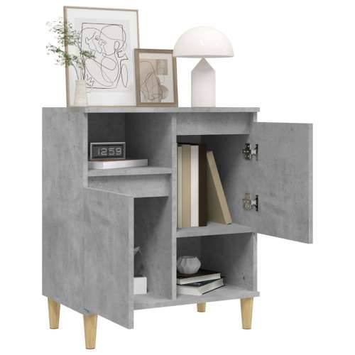 Komoda siva boja betona 60x35x70 cm od konstruiranog drva - Beton siva 1 Cijena