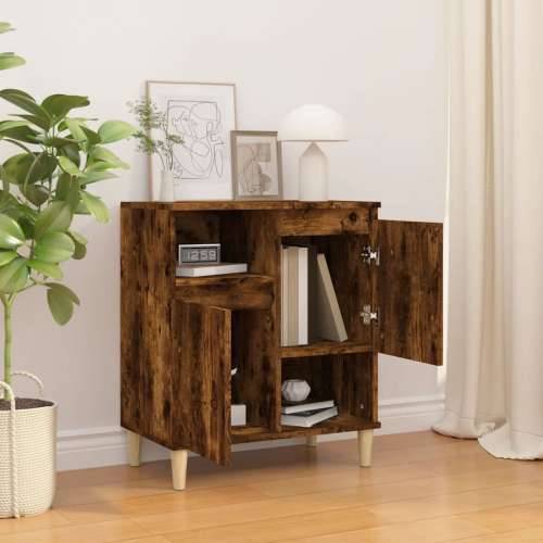 Komoda boja dimljenog hrasta 60 x 35 x 70 cm konstruirano drvo - Dimljeni hrast 1 Cijena