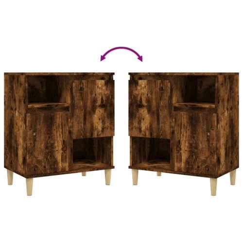 Komoda boja dimljenog hrasta 60 x 35 x 70 cm konstruirano drvo - Dimljeni hrast 1 Cijena