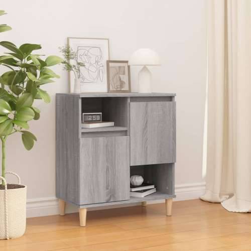 Komoda sivog hrasta sonome 60x35x70 cm od konstruiranog drva - Sivi hrast sonoma 1 Cijena