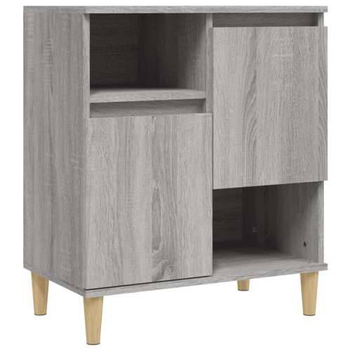 Komoda sivog hrasta sonome 60x35x70 cm od konstruiranog drva - Sivi hrast sonoma 1 Cijena