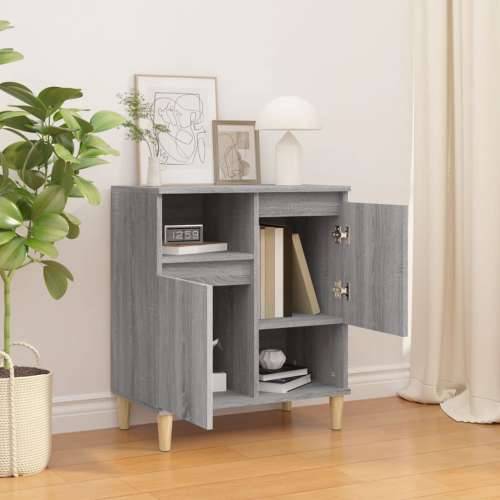Komoda sivog hrasta sonome 60x35x70 cm od konstruiranog drva - Sivi hrast sonoma 1 Cijena