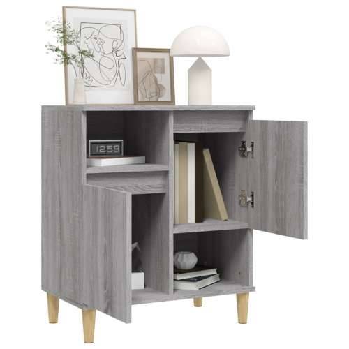 Komoda sivog hrasta sonome 60x35x70 cm od konstruiranog drva - Sivi hrast sonoma 1 Cijena