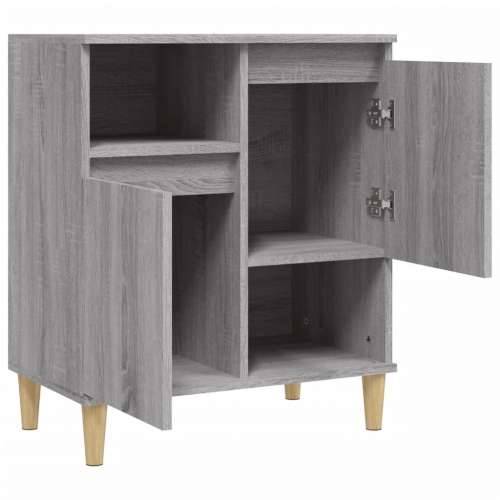 Komoda sivog hrasta sonome 60x35x70 cm od konstruiranog drva - Sivi hrast sonoma 1 Cijena