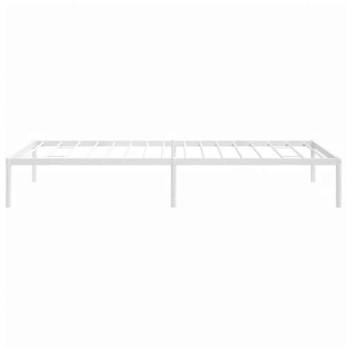 Metalni okvir za krevet bijeli 90x200 cm Cijena