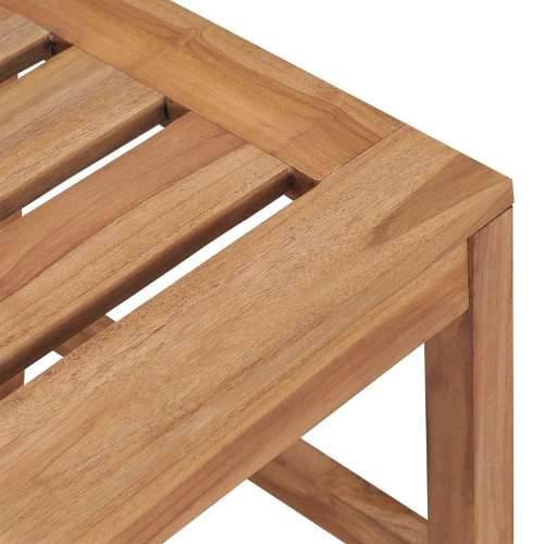 Vrtna garnitura - 5-dijelni vrtni blagovaonski set od masivne tikovine - 110 x 110 x 77 cm 4 Cijena