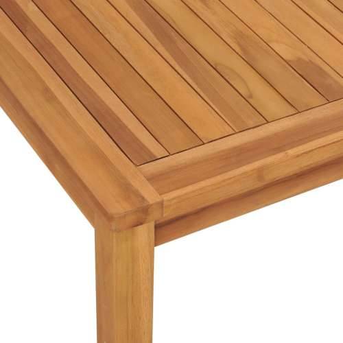 Vrtna garnitura - 5-dijelni vrtni blagovaonski set od masivne tikovine - 110 x 110 x 77 cm 4 Cijena