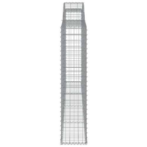 Lučne gabionske košare 2 kom 300x30x140/160cm pocinčano željezo - 300 x 30 x 140/160 cm 2 Cijena