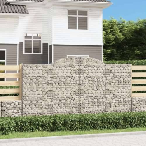 Lučne gabionske košare 5 kom 300x30x160/180cm pocinčano željezo - 300 x 30 x 160/180 cm 5 Cijena
