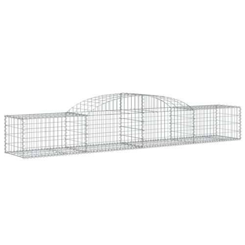 Lučne gabionske košare 2 kom 300x50x40/60 cm pocinčano željezo - 300 x 50 x 40/60 cm 2 Cijena