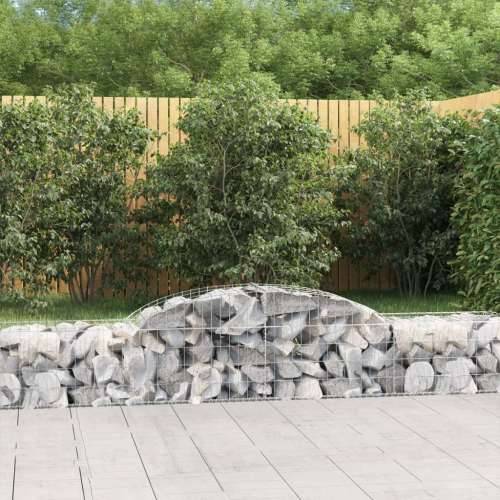 Lučne gabionske košare 9 kom 300x50x40/60 cm pocinčano željezo - 300 x 50 x 40/60 cm 9 Cijena