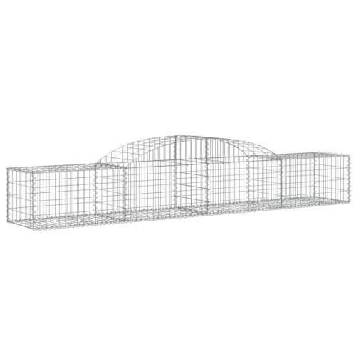 Lučne gabionske košare 10 kom 300x50x40/60 cm pocinčano željezo - 300 x 50 x 40/60 cm 10 Cijena