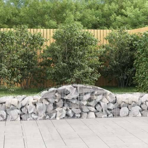 Lučne gabionske košare 13 kom 300x50x40/60 cm pocinčano željezo - 300 x 50 x 40/60 cm 13 Cijena