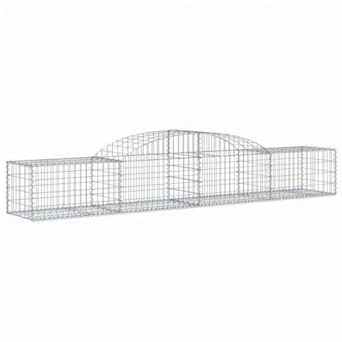 Lučne gabionske košare 15 kom 300x50x40/60 cm pocinčano željezo - 300 x 50 x 40/60 cm 15 Cijena