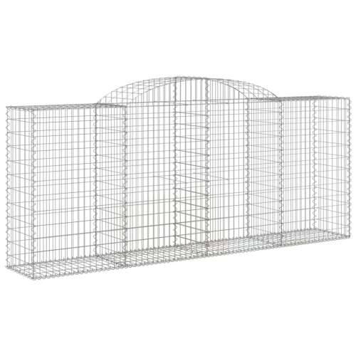 Lučne gabionske košare 11kom 300x50x120/140cm pocinčano željezo - 300 x 50 x 120/140 cm 11 Cijena