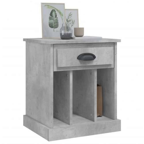 Noćni ormarići 2 kom siva boja betona 43x36x50 cm - Beton siva 2 Cijena