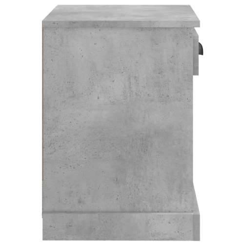 Noćni ormarići 2 kom siva boja betona 43x36x50 cm - Beton siva 2 Cijena