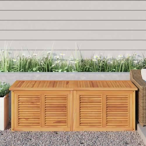 Vrtna kutija za pohranu s vrećom 150x50x55 cm masivna tikovina - 150 x 50 x 55 cm Cijena