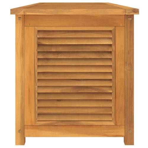 Vrtna kutija za pohranu s vrećom 150x50x55 cm masivna tikovina - 150 x 50 x 55 cm Cijena