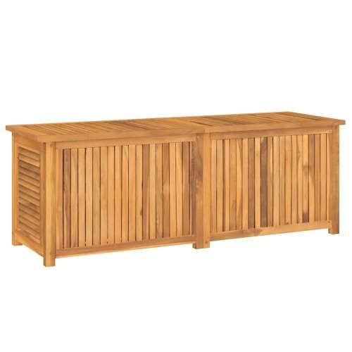 Vrtna kutija za pohranu s vrećom 150x50x55 cm masivna tikovina - 150 x 50 x 55 cm Cijena