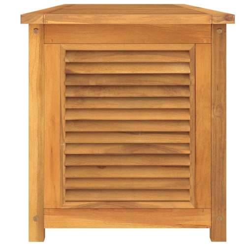 Vrtna kutija za pohranu s vrećom 175x50x55 cm masivna tikovina - 175 x 50 x 55 cm Cijena