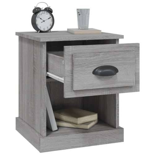 Noćni ormarići 2 kom sivog sonome 39x39x47,5 konstruirano drvo - Sivi hrast sonoma 2 Cijena