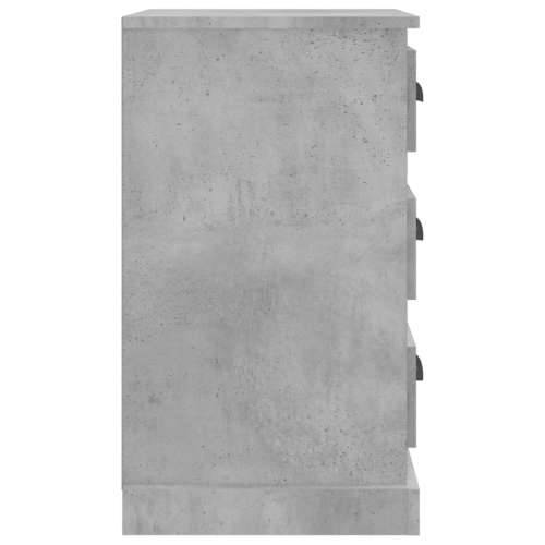 Noćni ormarić siva boja betona 39x39x67 cm konstruirano drvo - Beton siva 1 Cijena