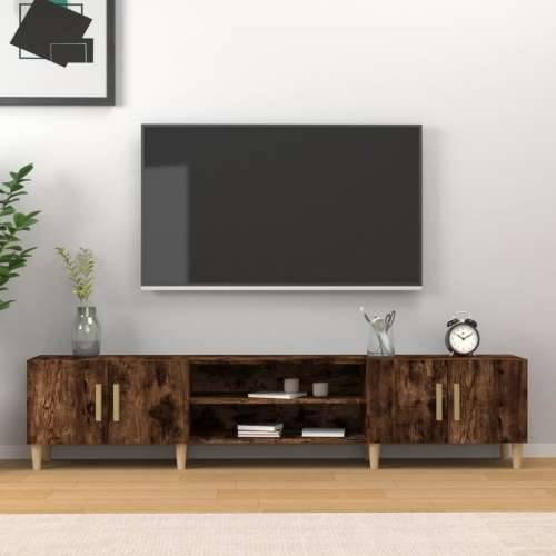 TV ormarić boja dimljenog hrasta 180x31,5x40 konstruirano drvo - Dimljeni hrast 1 Cijena