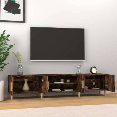 TV ormarić boja dimljenog hrasta 180x31,5x40 konstruirano drvo - Dimljeni hrast 1 Cijena