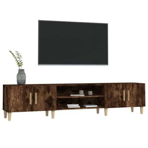 TV ormarić boja dimljenog hrasta 180x31,5x40 konstruirano drvo - Dimljeni hrast 1 Cijena
