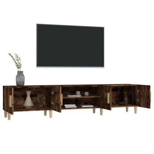 TV ormarić boja dimljenog hrasta 180x31,5x40 konstruirano drvo - Dimljeni hrast 1 Cijena
