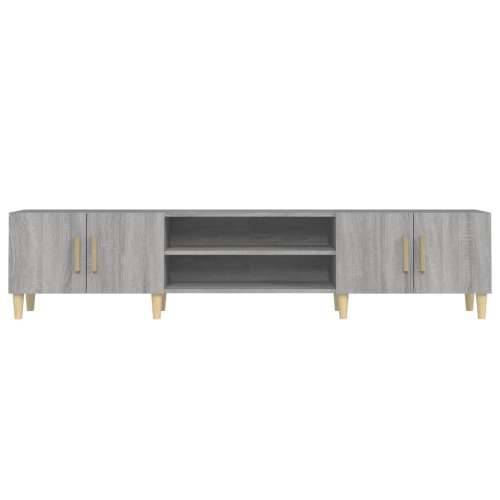 TV ormarić boja hrasta sonome 180x31,5x40 cm konstruirano drvo - Sivi hrast sonoma 1 Cijena