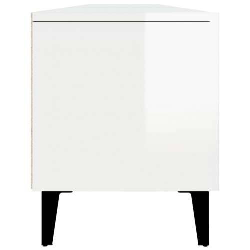TV ormarić sjajni bijeli 180x31,5x40 cm od konstruiranog drva - Visoko sjajno bijela 1 Cijena