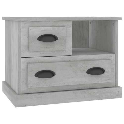 Noćni ormarić siva boja betona 60x39x45 cm - Beton siva 1 Cijena