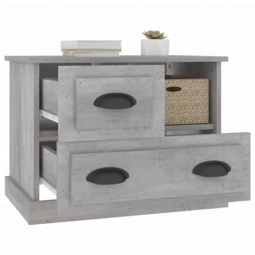 Noćni ormarić siva boja betona 60x39x45 cm - Beton siva 1 Cijena