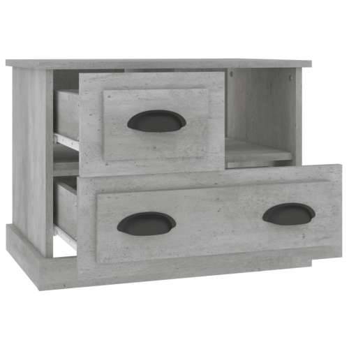 Noćni ormarić siva boja betona 60x39x45 cm - Beton siva 1 Cijena