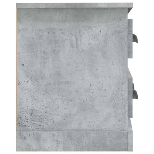TV ormarić boja betona 100x35,5x45 cm konstruirano drvo - Beton siva 1 Cijena